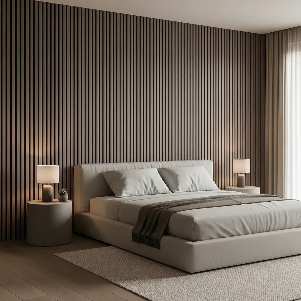 Pack 22 Wall Panel Black Ground Beige