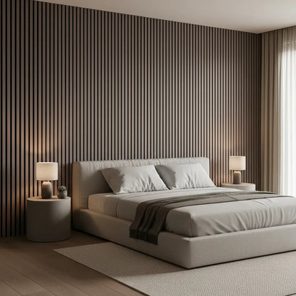 Pack 22 Wall Panel Black Ground Beige