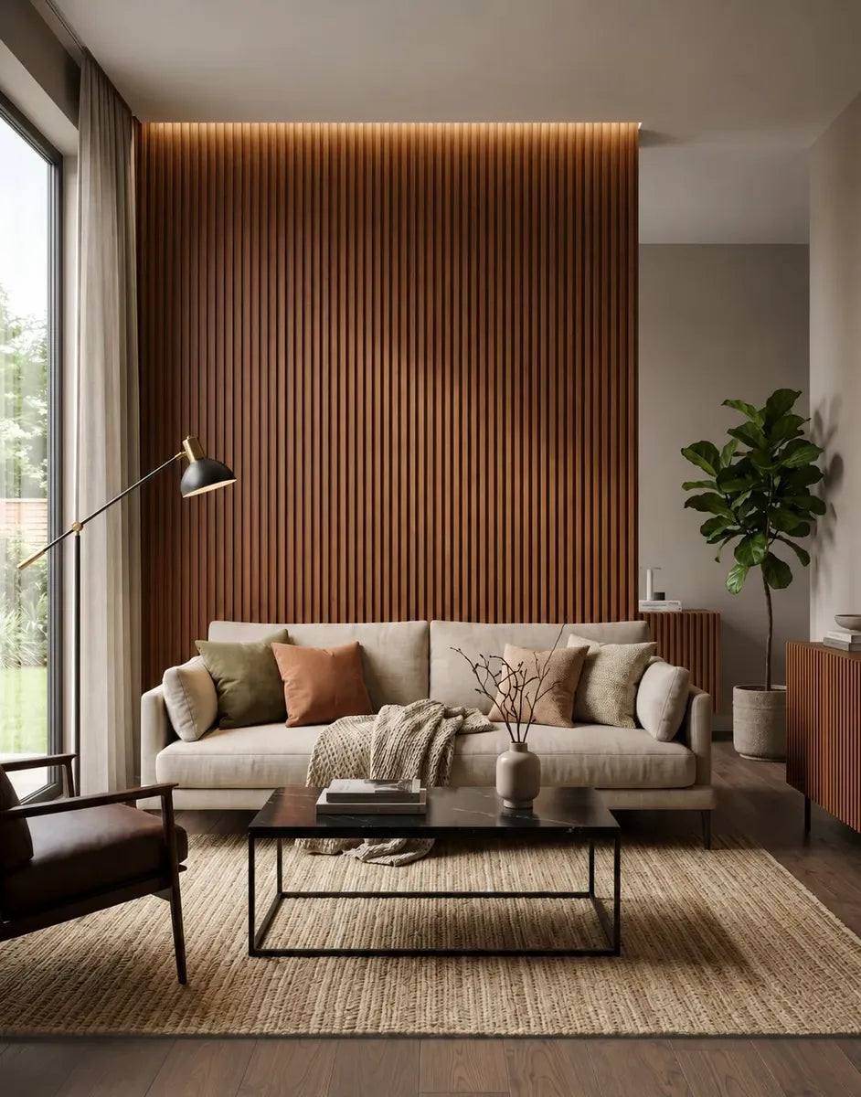 Pack 10 Wall Panel Roble WPC
