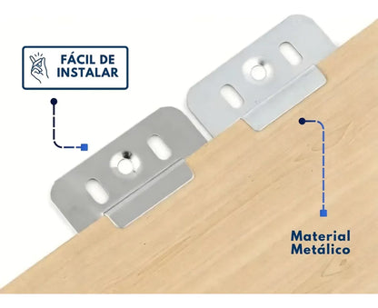 Clips de montaje caja 100 unidades