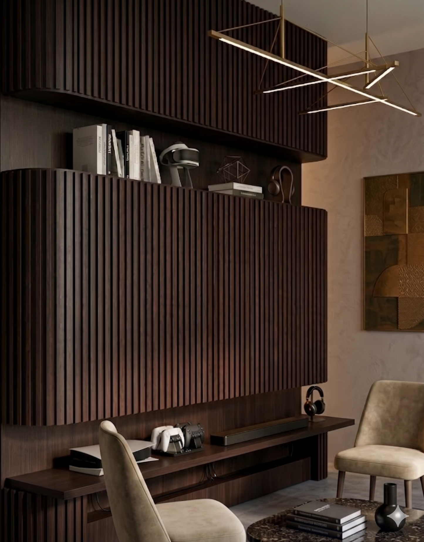 Pack 10 Wall Panel Chocolate WPC