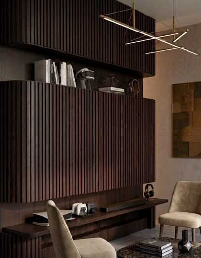 Pack 10 Wall Panel Chocolate WPC